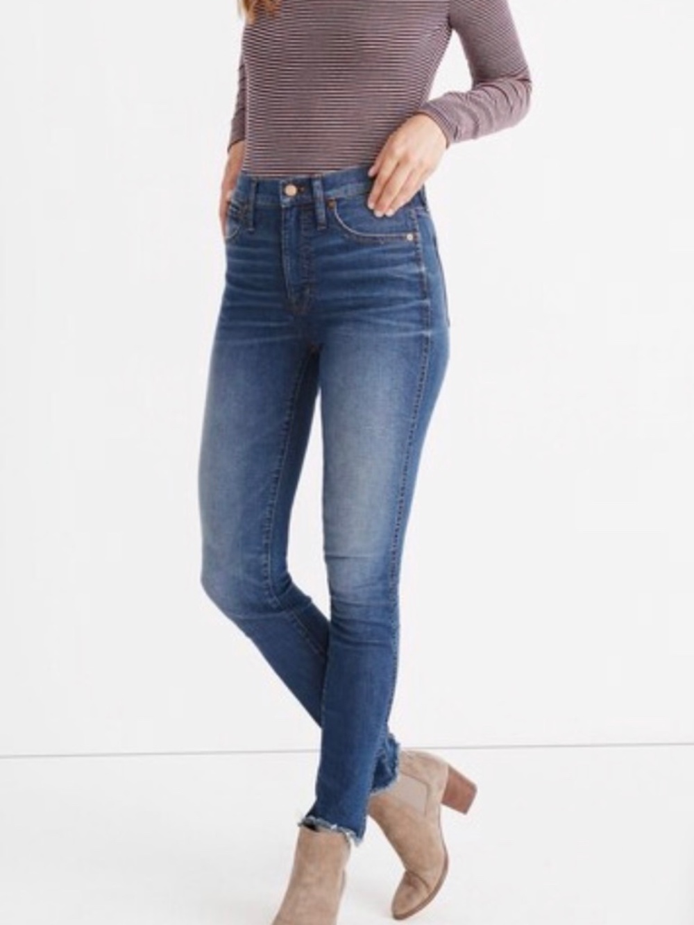Madewell 10” High Rise Skinny Size 26